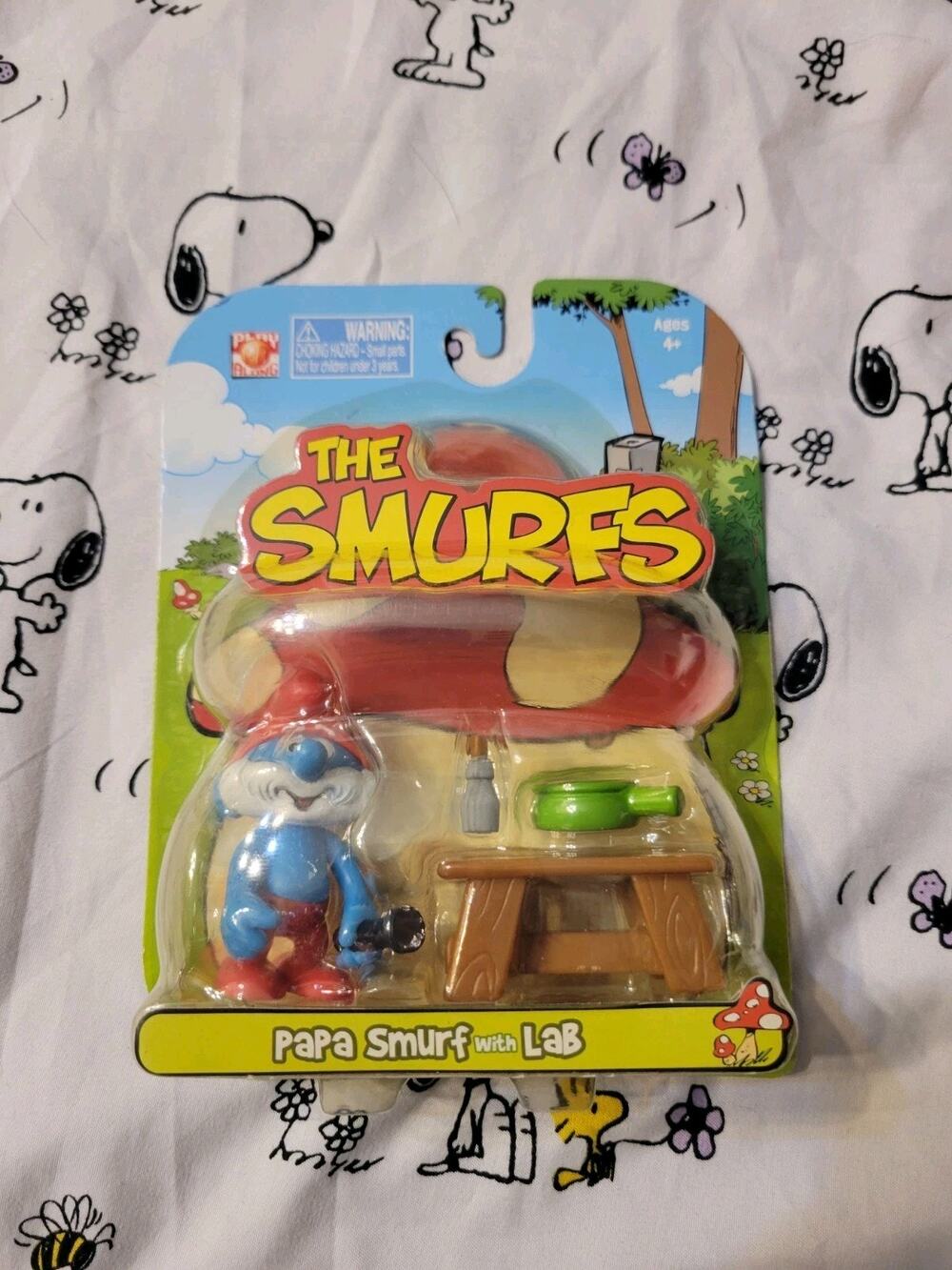 Jakks Pacific The Smurfs Papa Smurf with Lab Playset new